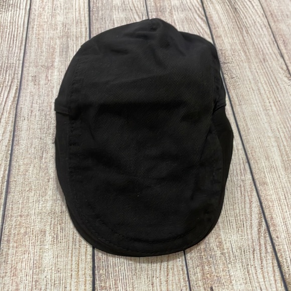 🌸 Clearance! 🌸 Men Black Ivy Cap 100% Cotton One Size - Picture 2 of 5